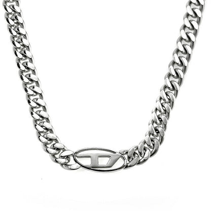 ディーゼル ネックレス メンズ レディース ブランド ステンレススチール DX1433040 シルバー アクセサリー DX1433040