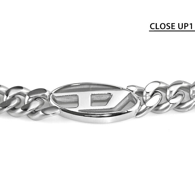 ディーゼル ネックレス メンズ レディース ブランド ステンレススチール DX1433040 シルバー アクセサリー DX1433040