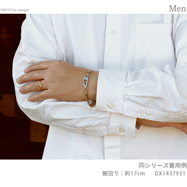 ディーゼル ブレスレット メンズ レディース ブランド ステンレススチール DX1437931 ゴールド シルバー アクセサリー DX1437931