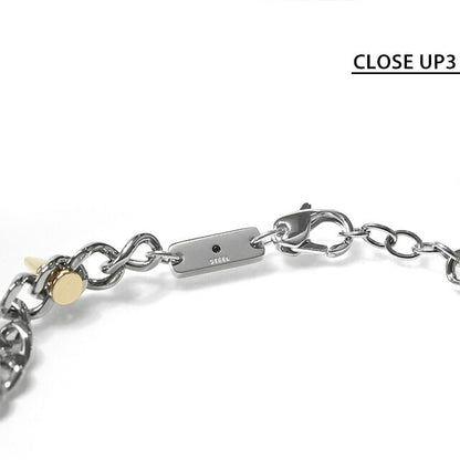 ディーゼル ブレスレット メンズ レディース ブランド DIESEL シルバー ゴールド アクセサリー DX1453931