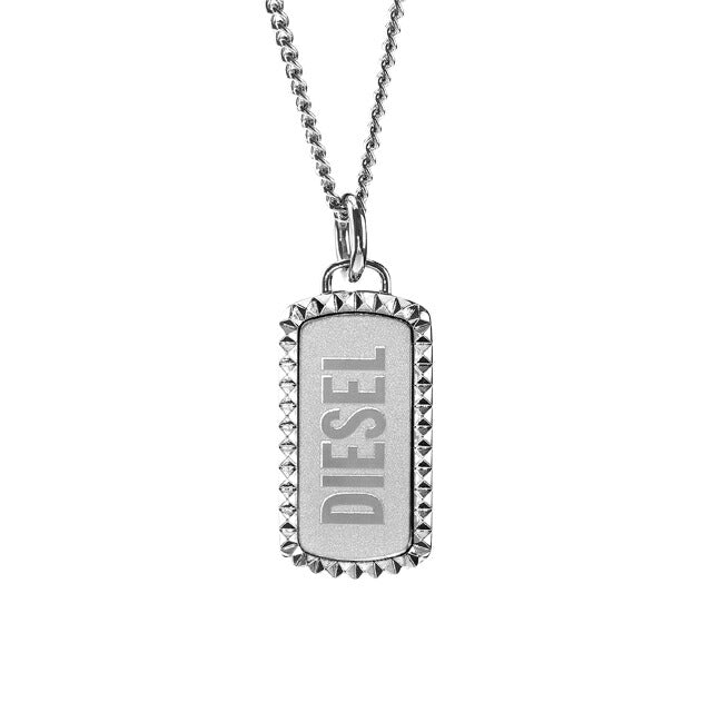 DIESEL ネックレス DX1455040 SILVER ディーゼル ネックレス メンズ レディース ブランド ステンレス