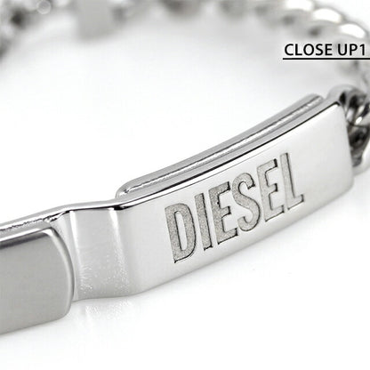 ディーゼル ブレスレット メンズ レディース ブランド ステンレススチール DX1457931 シルバー ゴールド アクセサリー DX1457931