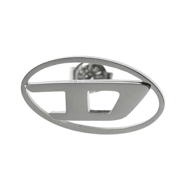 ディーゼル ピアス メンズ ブランド DIESEL ロゴ スタッド 片耳用 DX1502040 シルバー アクセサリー DX1502040