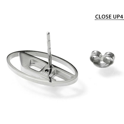 ディーゼル ピアス メンズ ブランド DIESEL ロゴ スタッド 片耳用 DX1502040 シルバー アクセサリー DX1502040