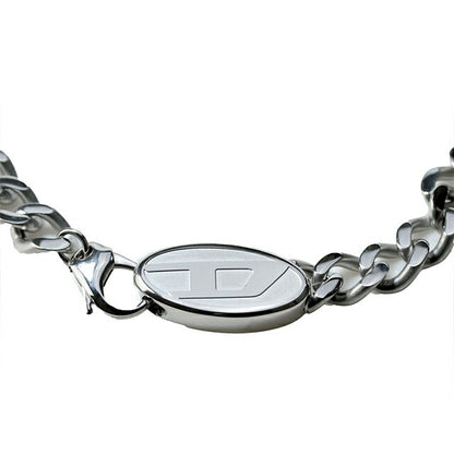 ディーゼル ネックレス メンズ レディース ブランド チェーン ステンレススチール DX1509040 シルバー アクセサリー DX1509040