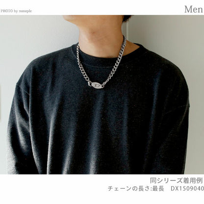 ディーゼル ネックレス メンズ レディース ブランド チェーン ステンレススチール DX1509040 シルバー アクセサリー DX1509040