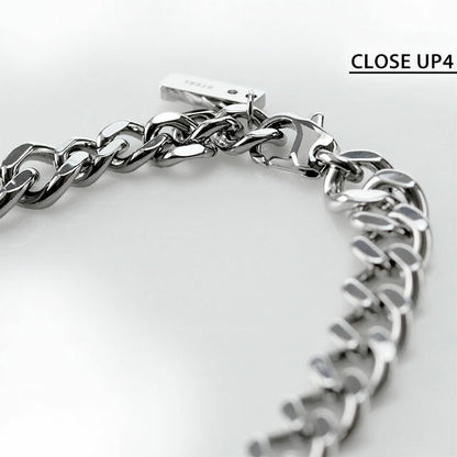 ディーゼル ブレスレット メンズ レディース ブランド チェーン ステンレススチール DX1513040 シルバー ブラック アクセサリー DX1513040