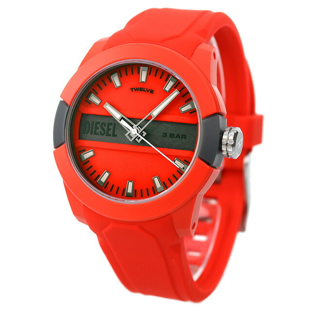 ディーゼル 時計 ダブルアップ 43mm クオーツ メンズ 腕時計