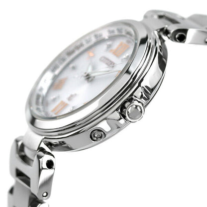 Citizen CrossCy Eco Drive Solar Radio Watch Happy Flight White CITIZEN xC EC1030-50A Watch Brand Women&