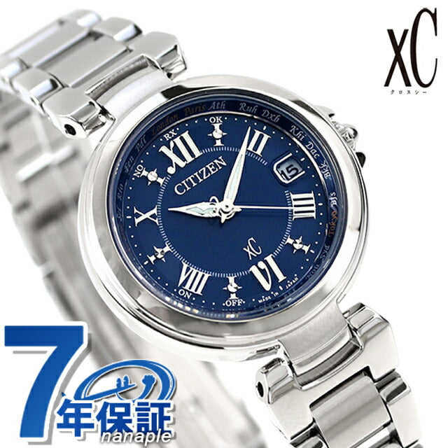 Citizen CrossCy Eco Drive Solar Radio Happy Flight EC1030-50L CITIZEN xC Watch Brand Women&