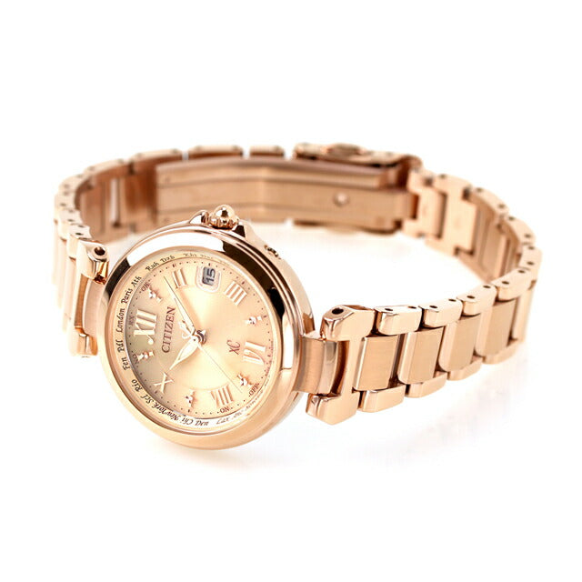 CITIZEN XC EC1032-54X ハッピーフライト　 ゴールド電波時計 EC1032-54X: CITIZEN | シチズンウオッチ オフィシャルサイト
