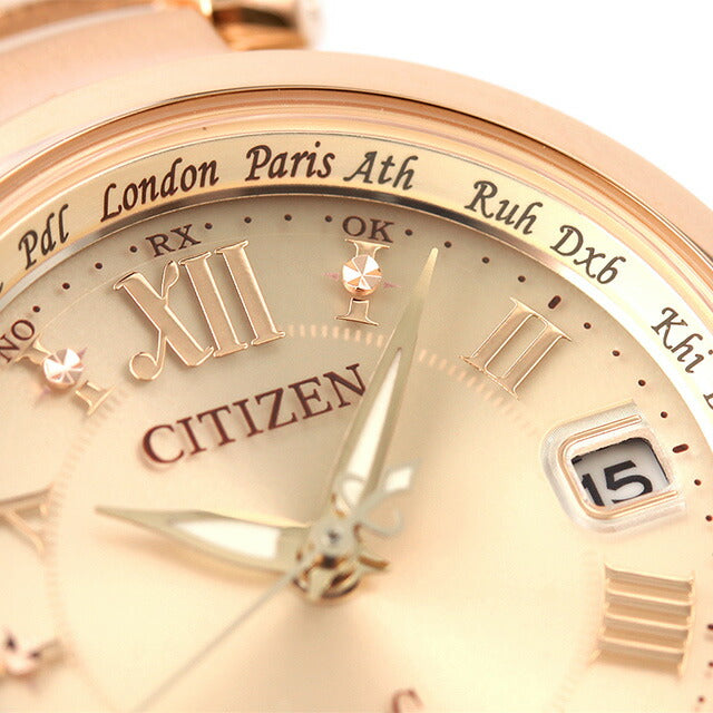 Citizen CrossCy Eco Drive Solar Radio Happy Flight EC1032-54X CITIZEN xC Watch Brand Women&