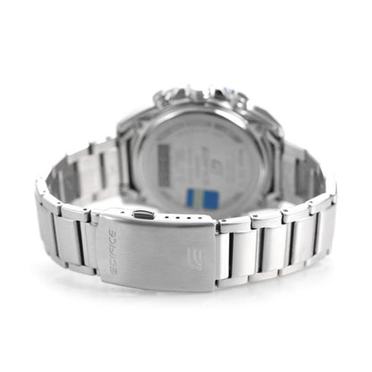カシオ エディフィス 海外モデル ソーラー ECB-900 メンズ アナデジ ECB-900DB-1BDR CASIO EDIFICE 腕時計 Bluetooth ブラック ブルー ECB-900DB-1BDR