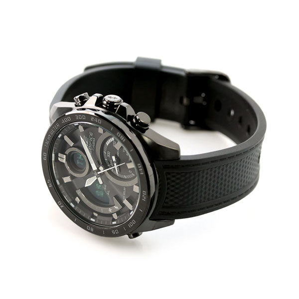 カシオ エディフィス Bluetooth 海外モデル メンズ 腕時計 ECB-900PB-1ADR CASIO EDIFICE オールブラック 黒 時計 ECB-900PB-1ADR