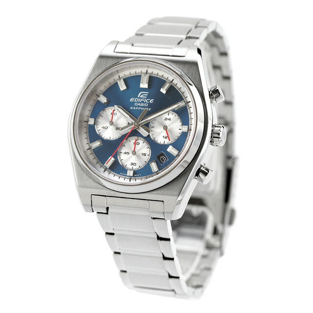 エディフィス EDIFICE クォーツ 電池式 B-730D-2AV スタンダード クロノグラフ 海外モデル メンズ 腕時計 ブランド カシオ casio アナログ ブルー EFB-730D-2AVDF