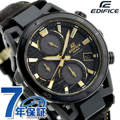 エディフィス EDIFICE ソーラー S-S640ZE-1A カシオウオッチ50周年記念モデル メンズ 腕時計 ブランド カシオ casio アナログ ブラック 黒 EFS-S640ZE-1ADR