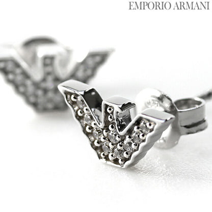 エンポリオ アルマーニ ピアス EMPORIO ARMANI シルバー925 イーグル スタッド 両耳 レディース EG3027040 シルバー アクセサリー 記念品 プレゼント ギフト EG3027040