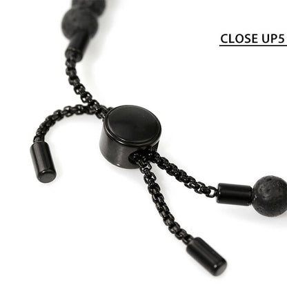 エンポリオ アルマーニ ブレスレット EMPORIO ARMANI ステンレススチール メンズ EGS2478001 ブラック アクセサリー 記念品 プレゼント ギフト EGS2478001