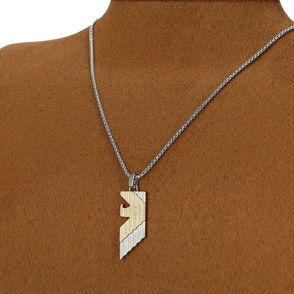 エンポリオ・アルマーニ ネックレス メンズ ブランド EMPORIO ARMANI EGS3073040 シルバー/ゴールド