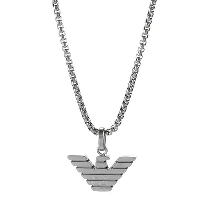 エンポリオ アルマーニ ネックレス メンズ ブランド EMPORIO ARMANI EGS3169040 シルバー アクセサリー EGS3169040