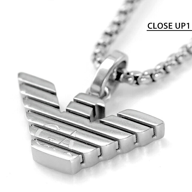 エンポリオ アルマーニ ネックレス メンズ ブランド EMPORIO ARMANI EGS3169040 シルバー アクセサリー EGS3169040