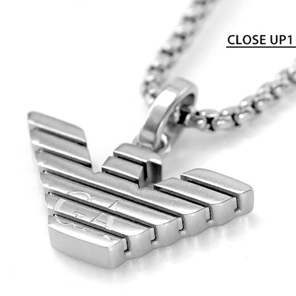 エンポリオ アルマーニ ネックレス メンズ ブランド EMPORIO ARMANI EGS3169040 シルバー アクセサリー EGS3169040