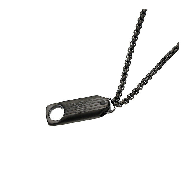 エンポリオ・アルマーニ ネックレス メンズ ブランド EMPORIO ARMANI EGS3172001 ブラック