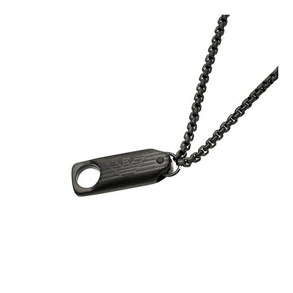 エンポリオ・アルマーニ ネックレス メンズ ブランド EMPORIO ARMANI EGS3172001 ブラック