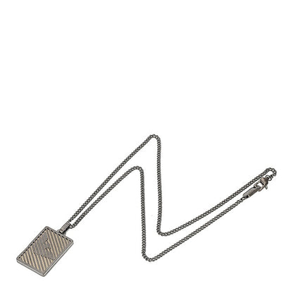 エンポリオ・アルマーニ ネックレス メンズ レディース ブランド EMPORIO ARMANI China EGS3239060 ガンメタ アクセサリー ジュエリー ブランド 高級 おしゃれ プレゼント 実用的 ペア