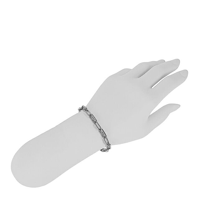 エンポリオ・アルマーニ ブレスレット メンズ レディース ブランド EMPORIO ARMANI China EGS3249040 シルバー アクセサリー 腕輪 ジュエリー ブランド 高級 おしゃれ プレゼント 実用的 ペア