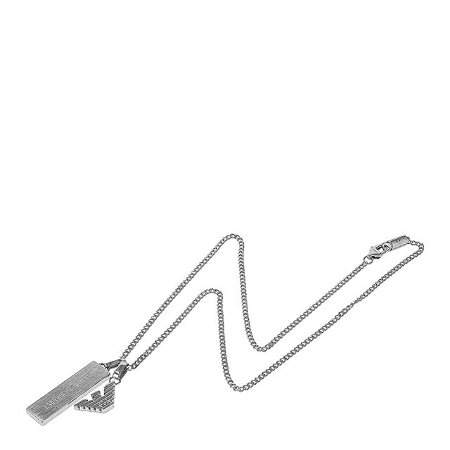 エンポリオ・アルマーニ ネックレス メンズ レディース ブランド EMPORIO ARMANI China EGS3306040 シルバー アクセサリー ジュエリー ブランド 高級 おしゃれ プレゼント 実用的 ペア