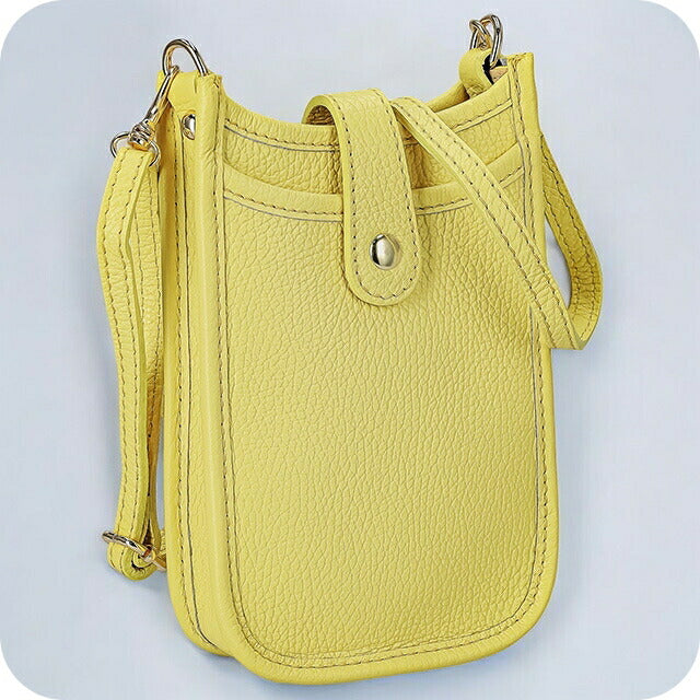 オウレンティ ショルダーバッグ レディース ブランド AULENTTI EL882DO D84 イエロー EL882DO-D84