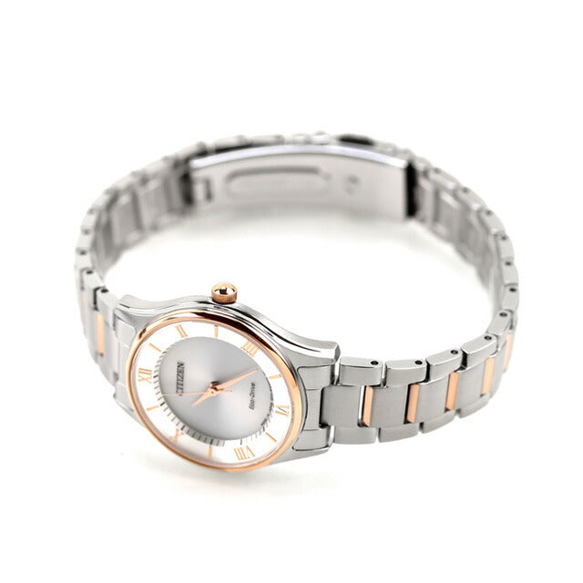 美品✨CITIZEN エコドライブ　レディースEM0404-51A シチズン 日本製 エコドライブ ソーラー レディース 腕時計