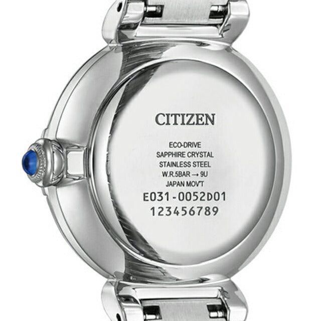 シチズン エル UNITE with BLUE ROUND 腕時計 ブランド レディース 数量限定 ダイヤモンド ソーラー CITIZEN L EM1060-87L アナログ ブルー EM1060-87L