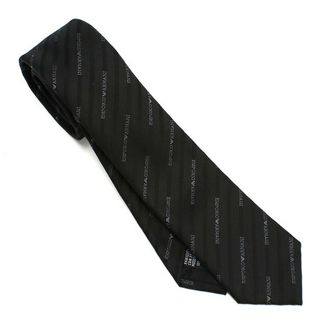 エンポリオ・アルマーニ ネクタイ メンズ ブランド EMPORIO ARMANI イタリア 340049 BLACK ブラック 小物 EMA340049011