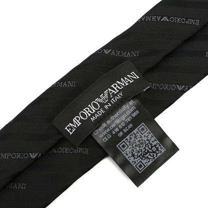 エンポリオ・アルマーニ ネクタイ メンズ ブランド EMPORIO ARMANI イタリア 340049 BLACK ブラック 小物 EMA340049011
