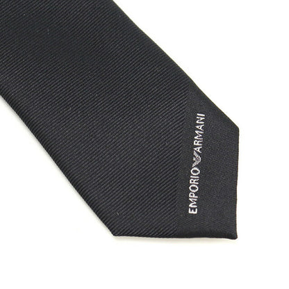 エンポリオ・アルマーニ ネクタイ メンズ ブランド EMPORIO ARMANI イタリア 340049 BLACK ブラック 小物 EMA340049021
