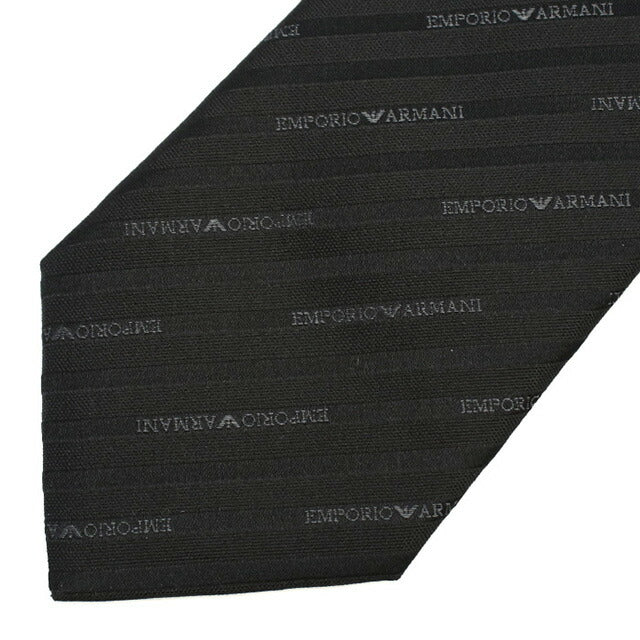 エンポリオ・アルマーニ ネクタイ メンズ ブランド EMPORIO ARMANI イタリア 340075 BLACK ブラック 小物 EMA340075101