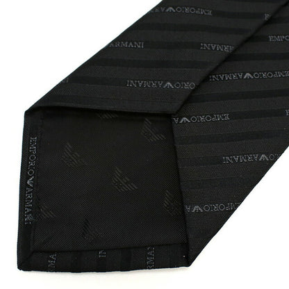 エンポリオ・アルマーニ ネクタイ メンズ ブランド EMPORIO ARMANI イタリア 340075 BLACK ブラック 小物 EMA340075101