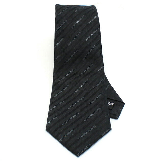 エンポリオ・アルマーニ ネクタイ メンズ ブランド EMPORIO ARMANI イタリア 340182 BLACK ブラック 小物 EMA340182401