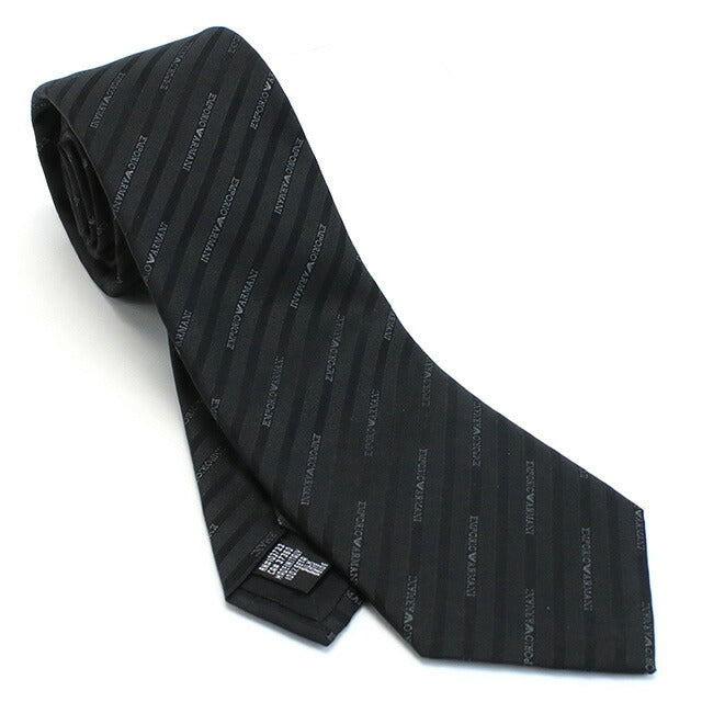 エンポリオ・アルマーニ ネクタイ メンズ ブランド EMPORIO ARMANI イタリア 340182 BLACK ブラック 小物 EMA340182401