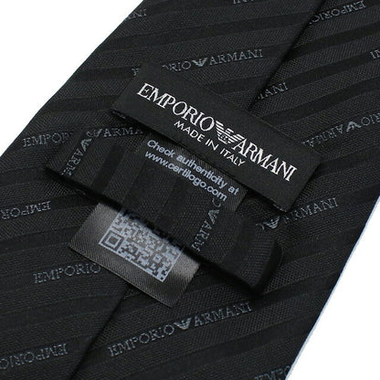 エンポリオ・アルマーニ ネクタイ メンズ ブランド EMPORIO ARMANI イタリア 340182 BLACK ブラック 小物 EMA340182401