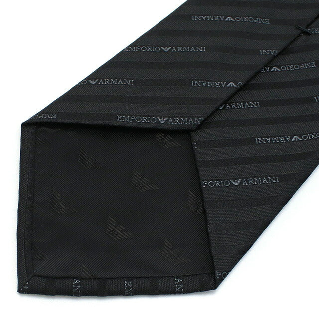 エンポリオ・アルマーニ ネクタイ メンズ ブランド EMPORIO ARMANI イタリア 340182 BLACK ブラック 小物 EMA340182401