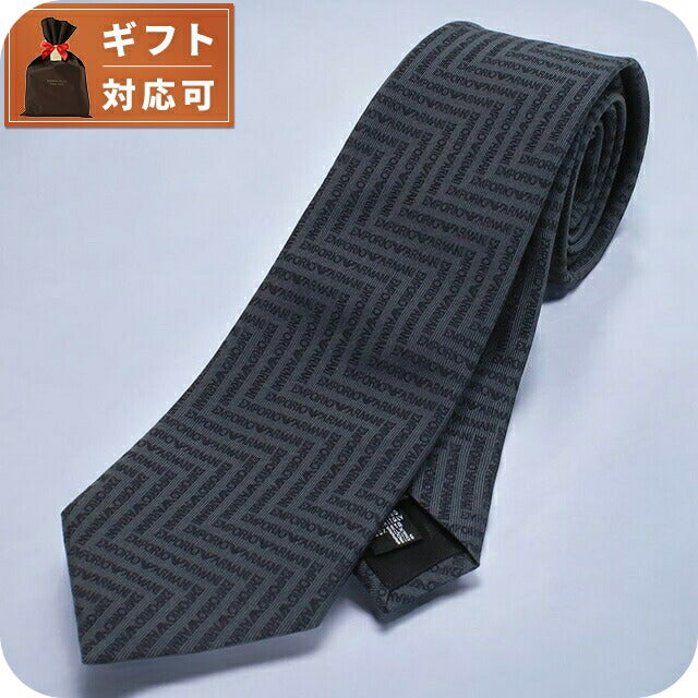 エンポリオ・アルマーニ ネクタイ メンズ ブランド EMPORIO ARMANI イタリア 340182 BLACK ブラック 小物 EMA340182421