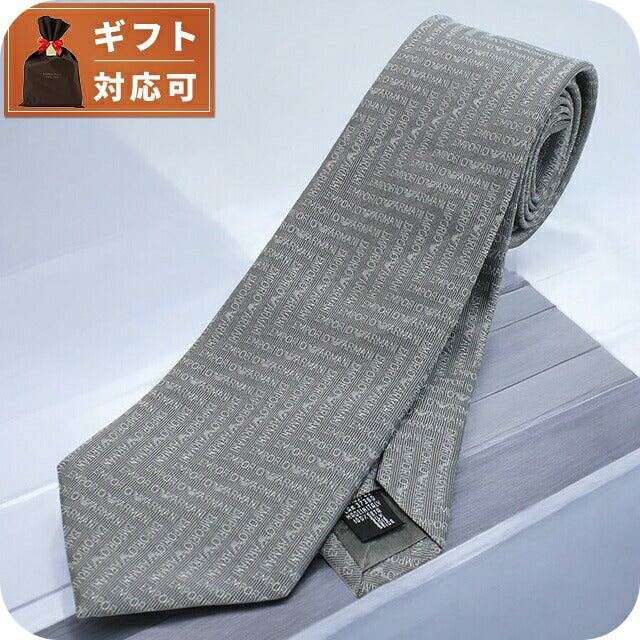 エンポリオ・アルマーニ ネクタイ メンズ ブランド EMPORIO ARMANI イタリア 340182 GREY グレー系 小物 EMA340182471