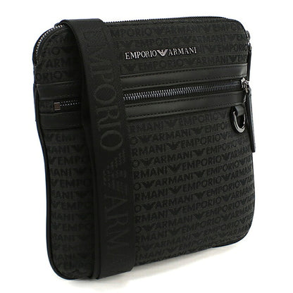 エンポリオ・アルマーニ 斜め掛け ショルダーバッグ メンズ ブランド EMPORIO ARMANI   EM001780 ブラック EMAEM001780011