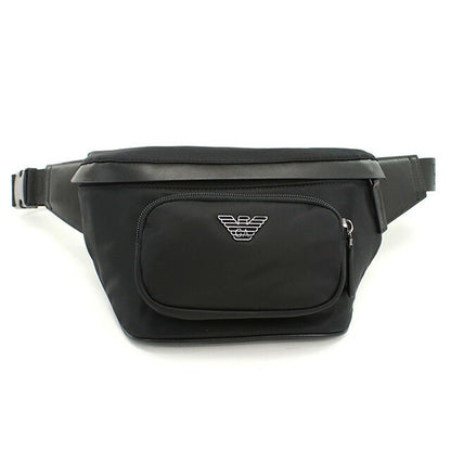 エンポリオ・アルマーニ ウエストバッグ メンズ ブランド EMPORIO ARMANI EM001805 ブラック バッグ EMAEM001805011