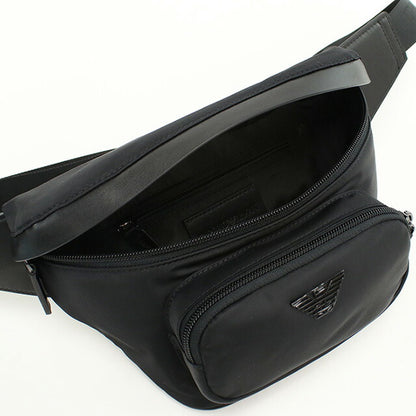 エンポリオ・アルマーニ ウエストバッグ メンズ ブランド EMPORIO ARMANI EM001805 ブラック バッグ EMAEM001805011