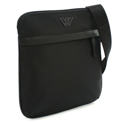 エンポリオ・アルマーニ 斜め掛け ショルダーバッグ メンズ ブランド EMPORIO ARMANI EM001807 ブラック バッグ EMAEM001807011