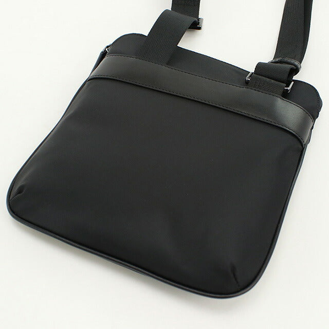 エンポリオ・アルマーニ 斜め掛け ショルダーバッグ メンズ ブランド EMPORIO ARMANI EM001807 ブラック バッグ EMAEM001807011